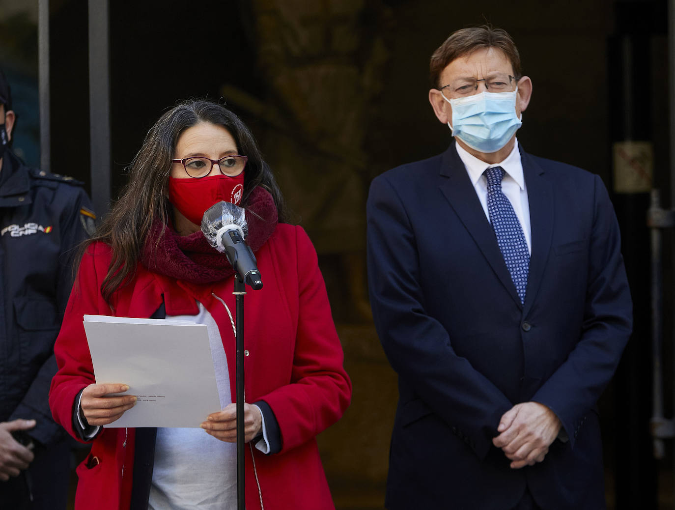 Fotos: Concentración en Valencia por el Día Internacional de la Eliminación de la Violencia contra la Mujer 2020