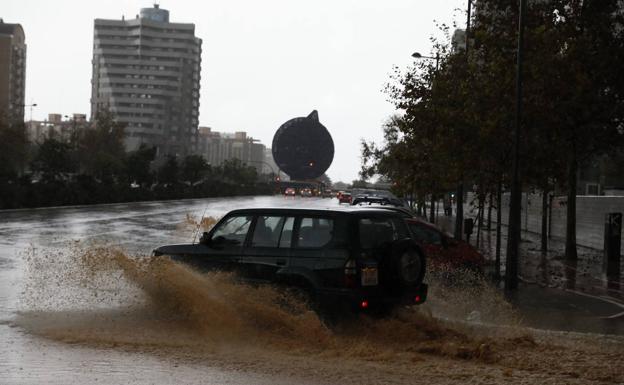 El temporal se recrudece este viernes en la Comunitat Valenciana con lluvias, tormentas y granizo