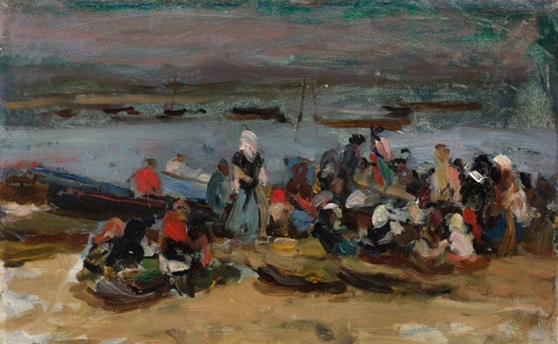 'Ría de Asturias. Las carboneras', de Sorolla. 