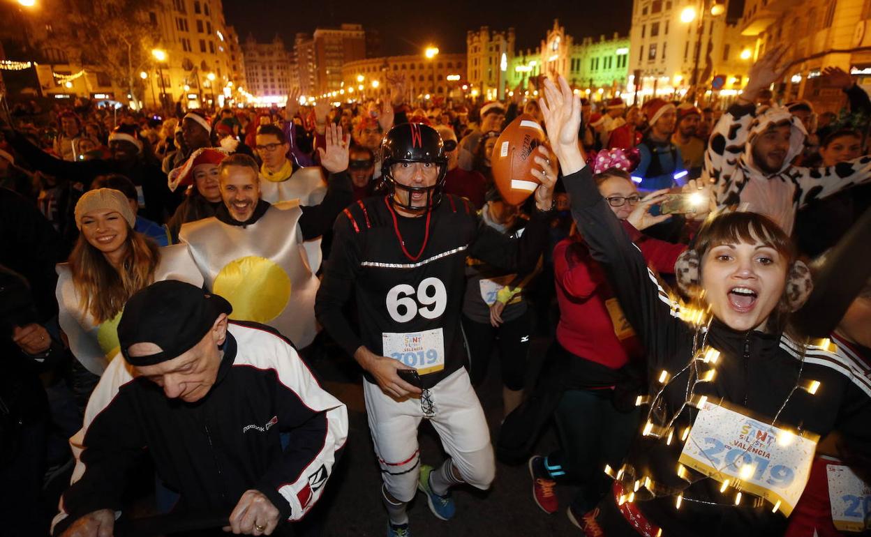 San Silvestre en Valencia. 