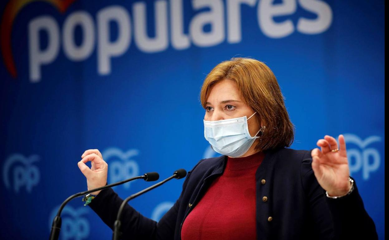 La presidenta del PPCV, Isabel Bonig