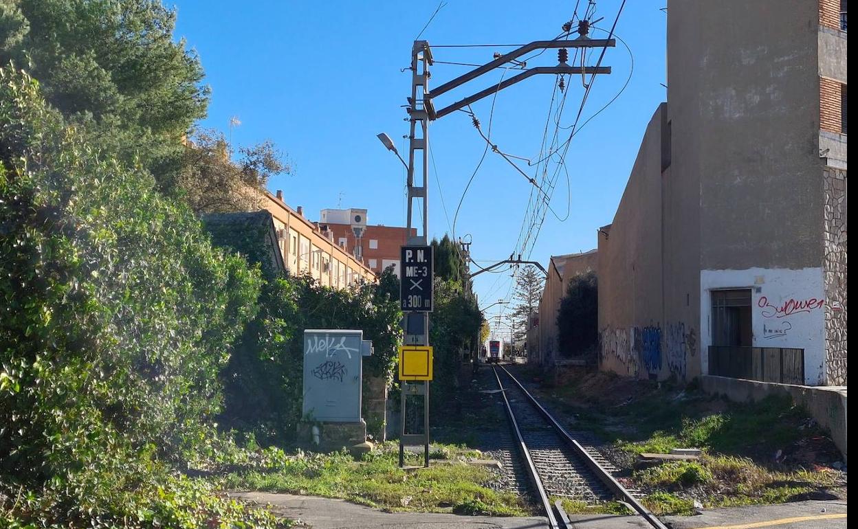 Rotura de la catenaria en la línea 3