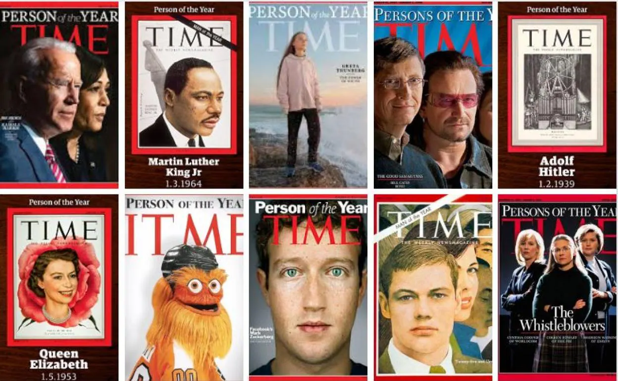 Revista Time: Las Personas del Año de 'Time' a lo largo de la historia,  desde 1927 a 2020 | Las Provincias