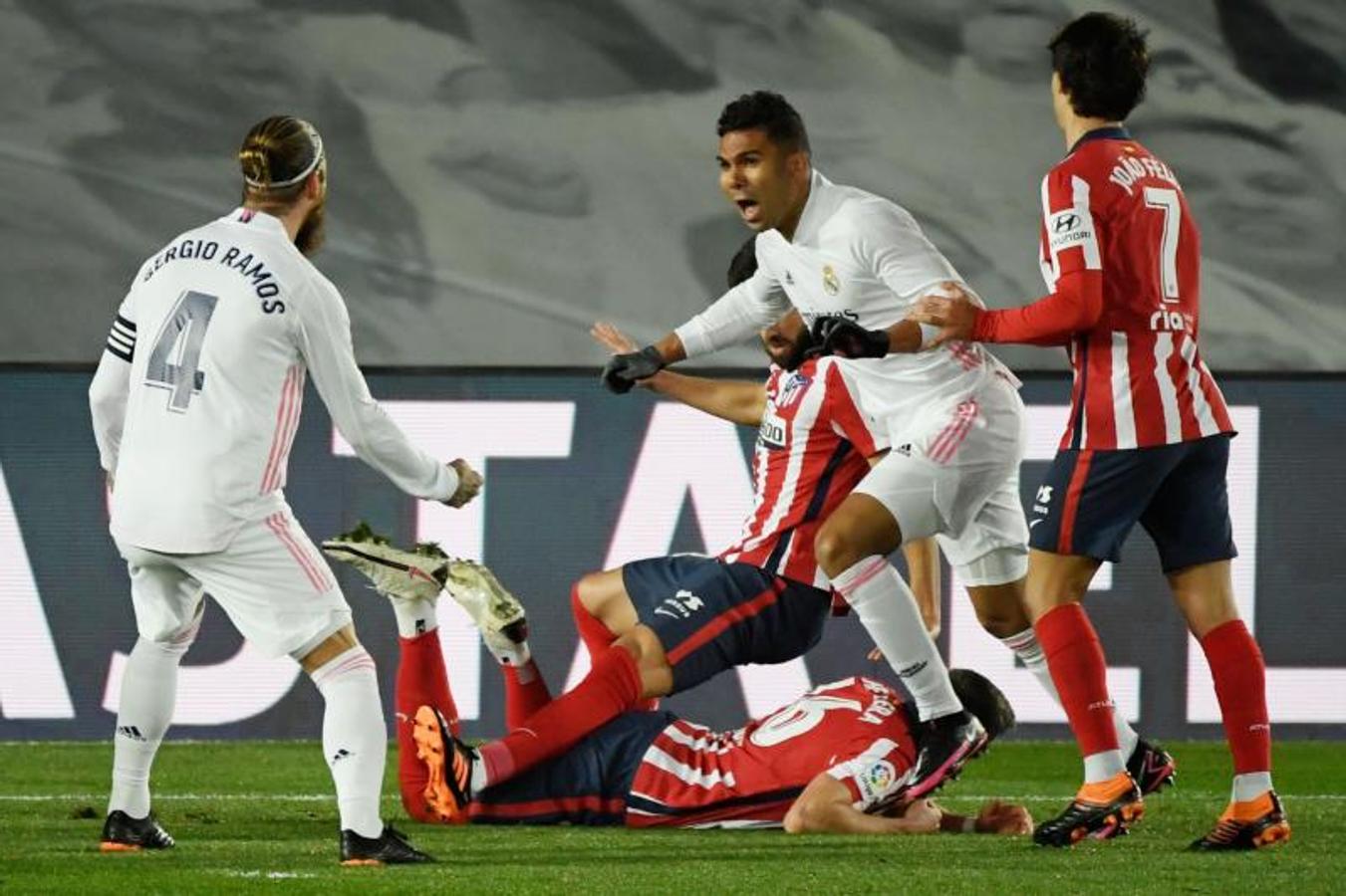 Fotos: Las mejores imágenes del Real Madrid-Atlético de Madrid