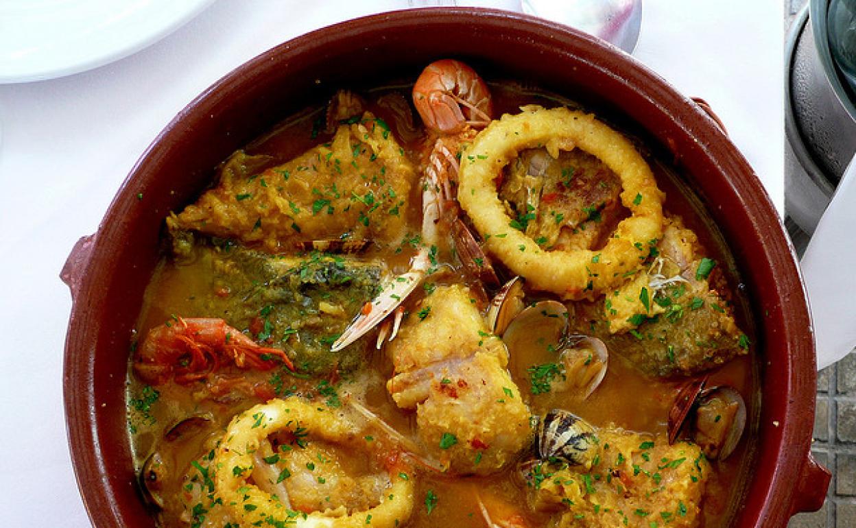 Receta de suquet de peix
