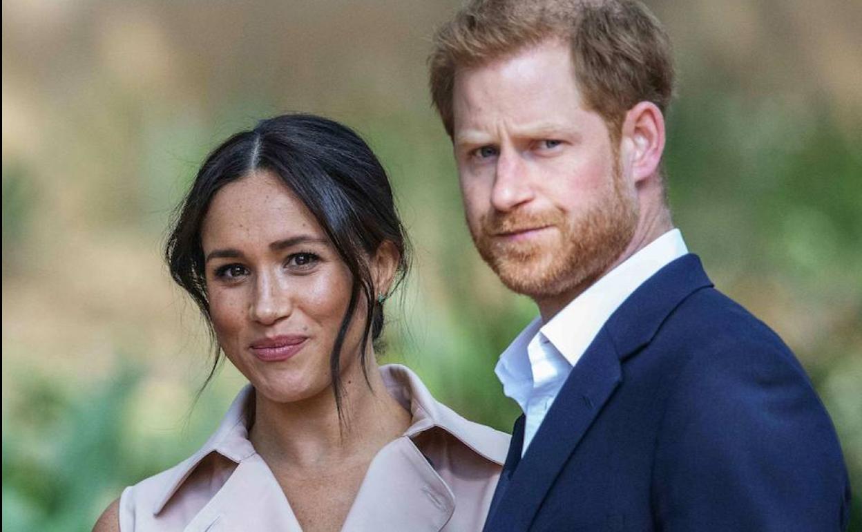 El príncipe Harry y Meghan Markle.