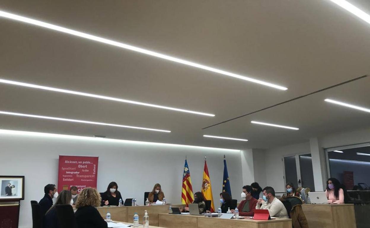 La última sesión plenaria celebrada en el municipio. 