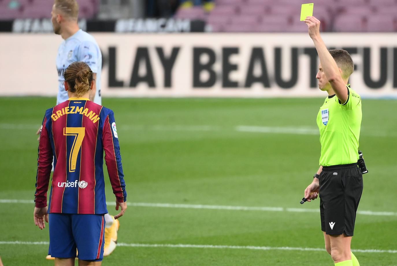 Las mejores imágenes del partido de liga FC Barcelona - Valencia CF (19/12/2020). 