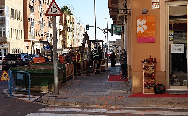 Galería. Los comercios afectados por las obras. 