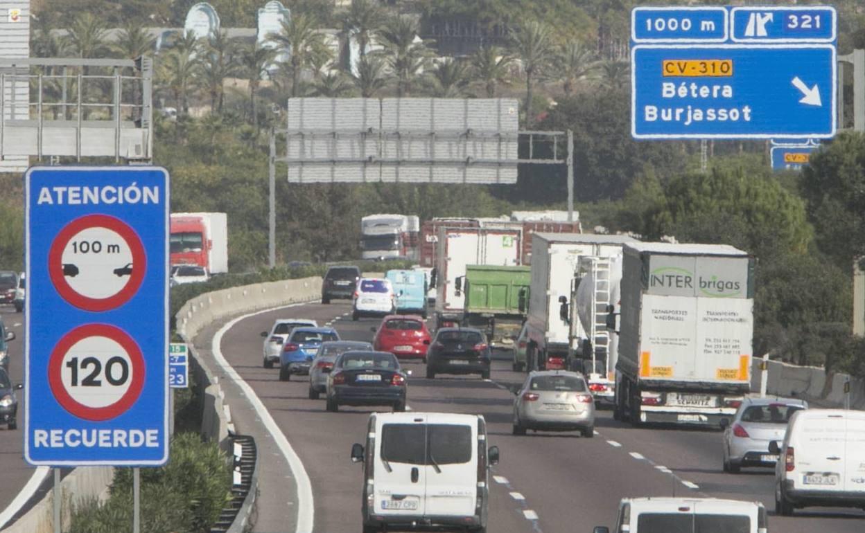 Un tramo del by-pass. 