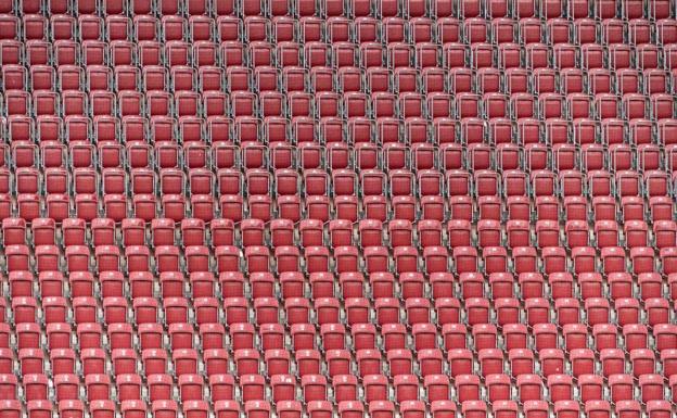 Imagen de un estadio de fútbol alemán. 