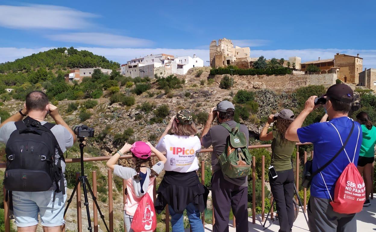 Turistas en una de las actividades realizadas en Bolbaite. 