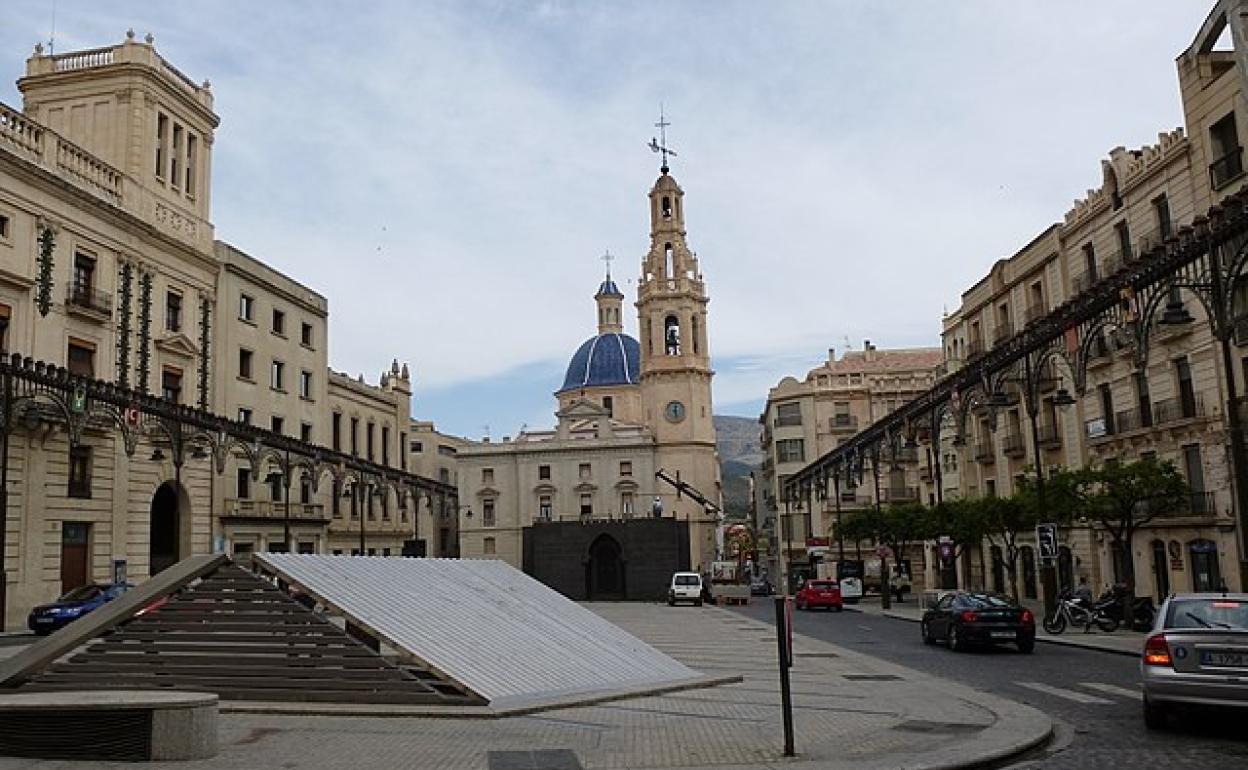 Alcoi, uno de los municipios confinados.