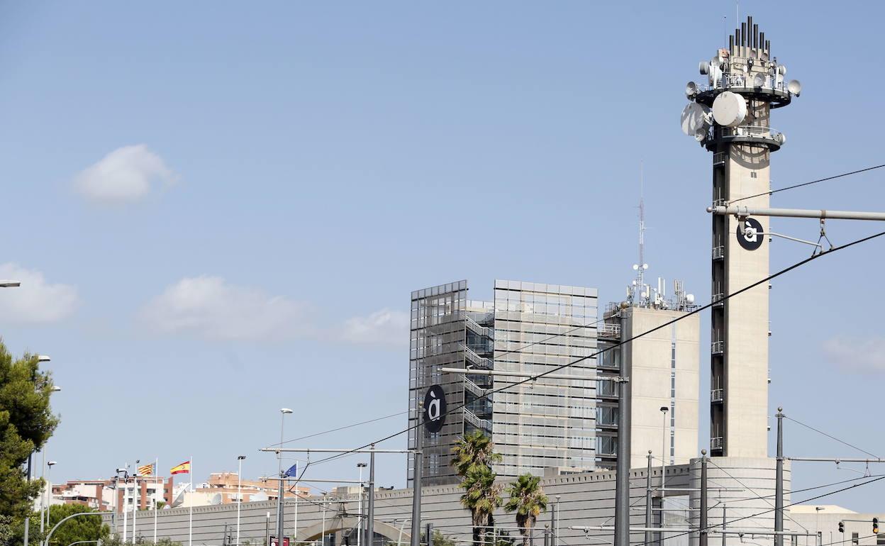 Sede de la Radiotelevisión valenciana, empresa que denunció el amaño de precios. 