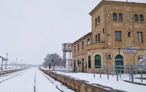 La borrasca 'Filomena' deja un manto de nieve en la Comunitat Valenciana