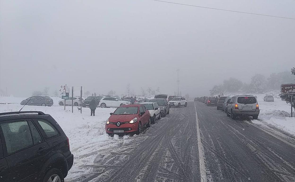 Coches en La Carrasqueta