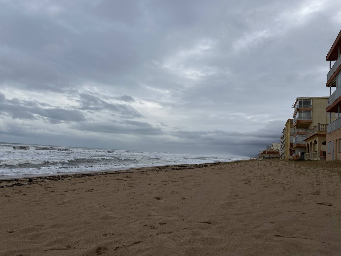 Zona sur de la playa de Tavernes