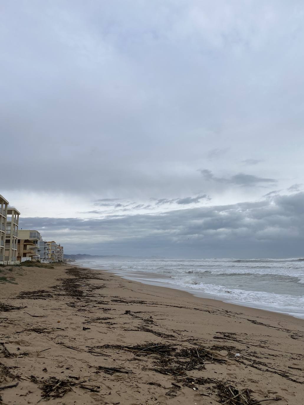 Zona sur de la playa de Tavernes