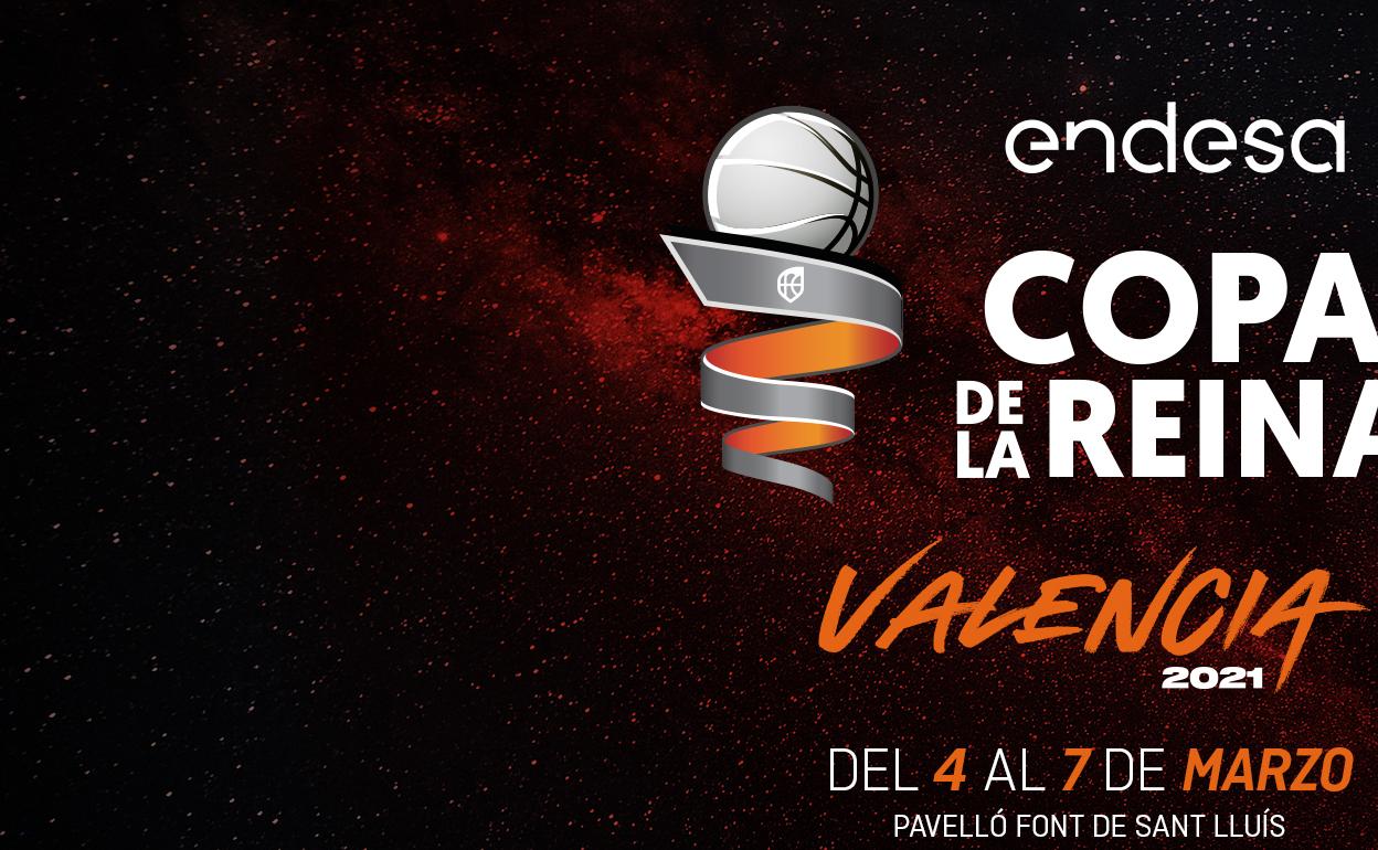 Cartel oficial de la Copa de la Reina de baloncesto 2021