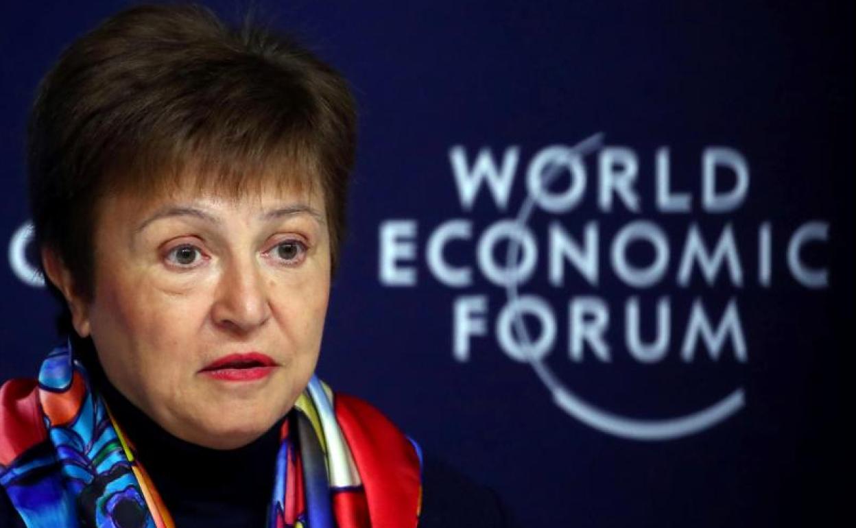 Kristalina Georgieva, directora gerente del Fondo Monetario Internacional 