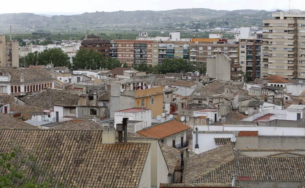 Vista del centro histórico de Xàtiva, localidad que hace una semana registró un movimiento sísmico. 