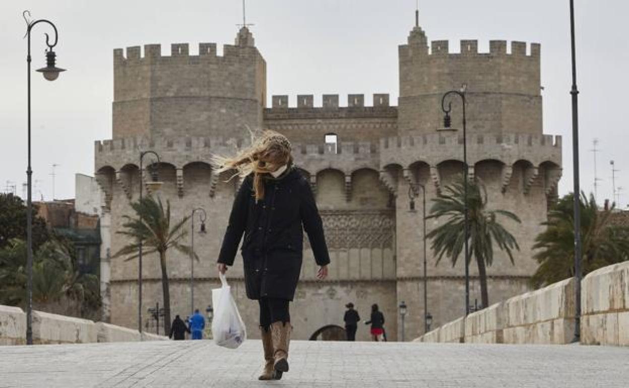 Viento en Valencia. 