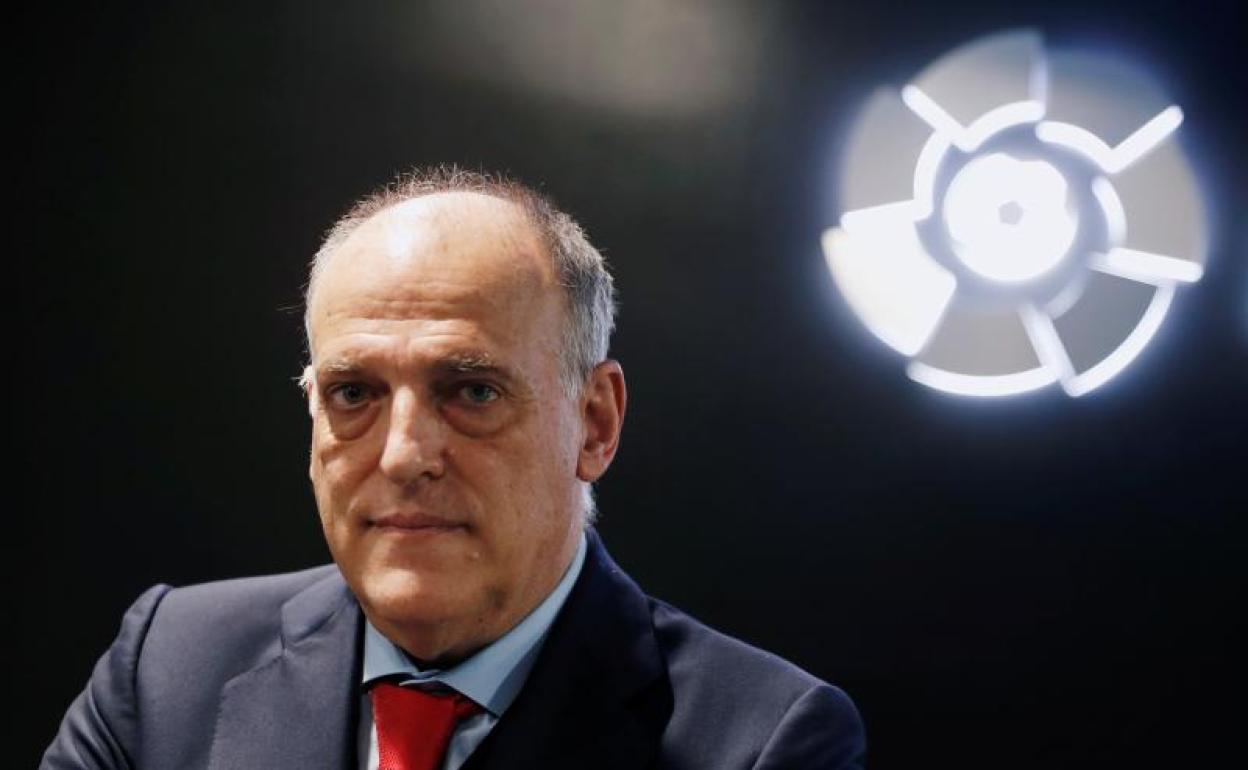 Javier Tebas, presidente de LaLiga