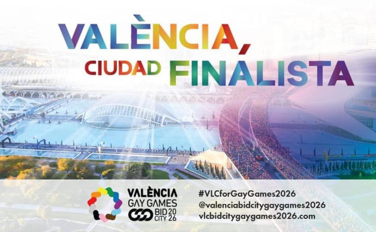 Valencia Gay Games 2026 | Valencia, finalista para acoger los Gay Games en 2026