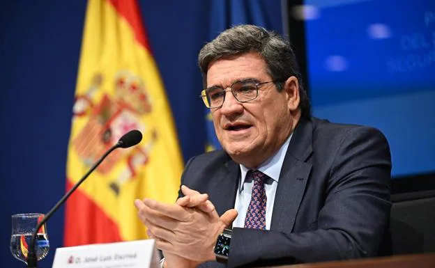 El ministro José Luis Escrivá. 