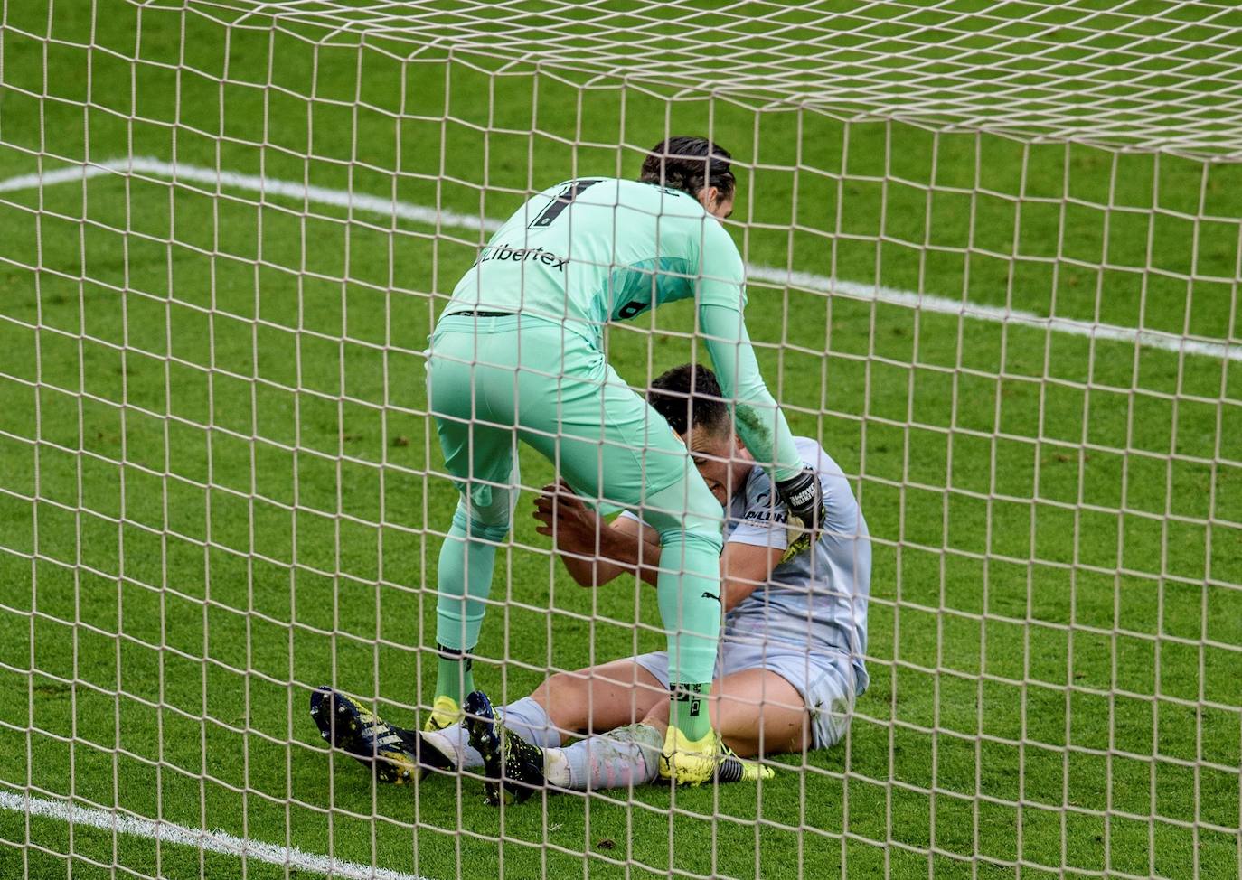 Las mejores fotografías del Athletic - Valencia (7/2/21). 