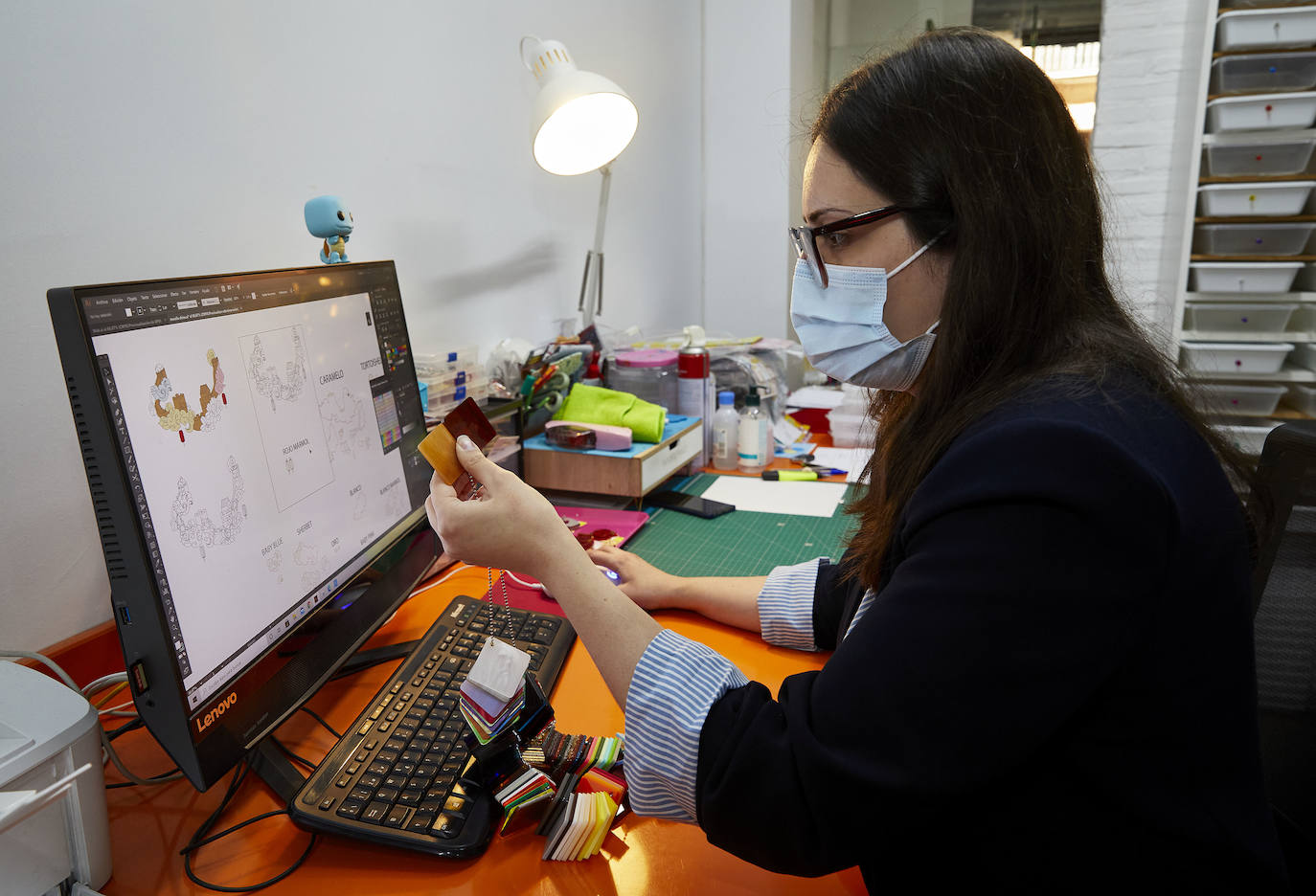 Espacio creativo de la joyería La Vidriola.