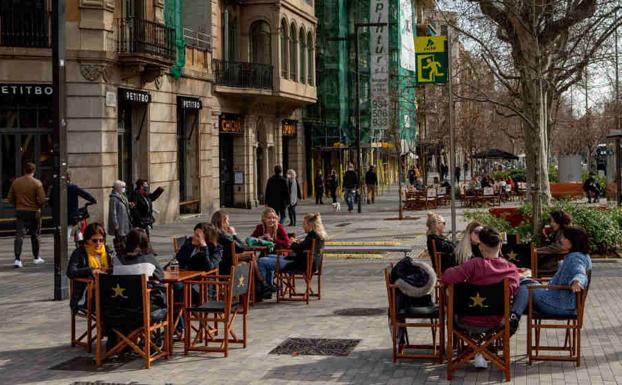 Terrazas en Barcelona.