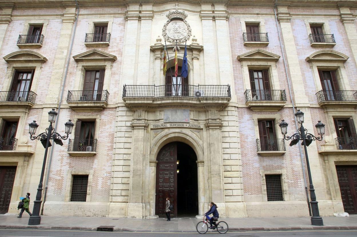 Fachada del TSJ en Valencia. irene marsilla
