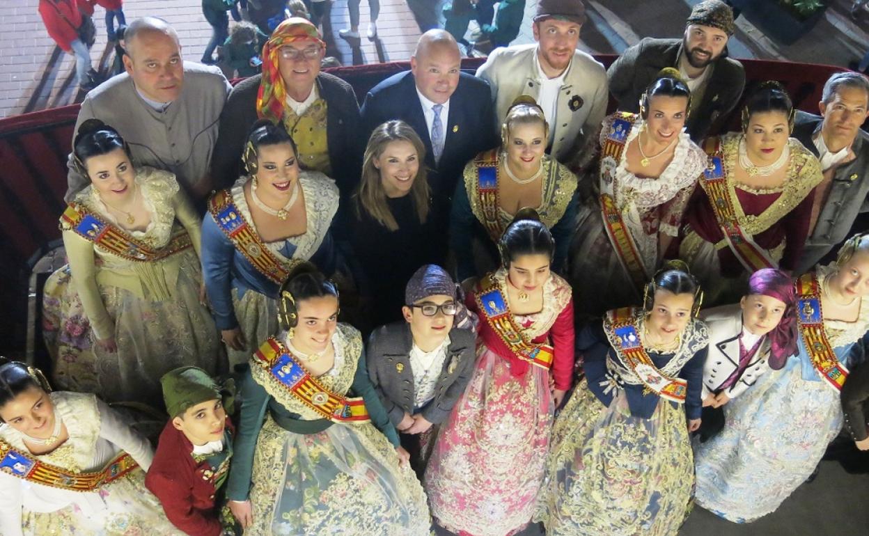 Acto de la Crida, último acto de los actos que se celebró el año pasado. 