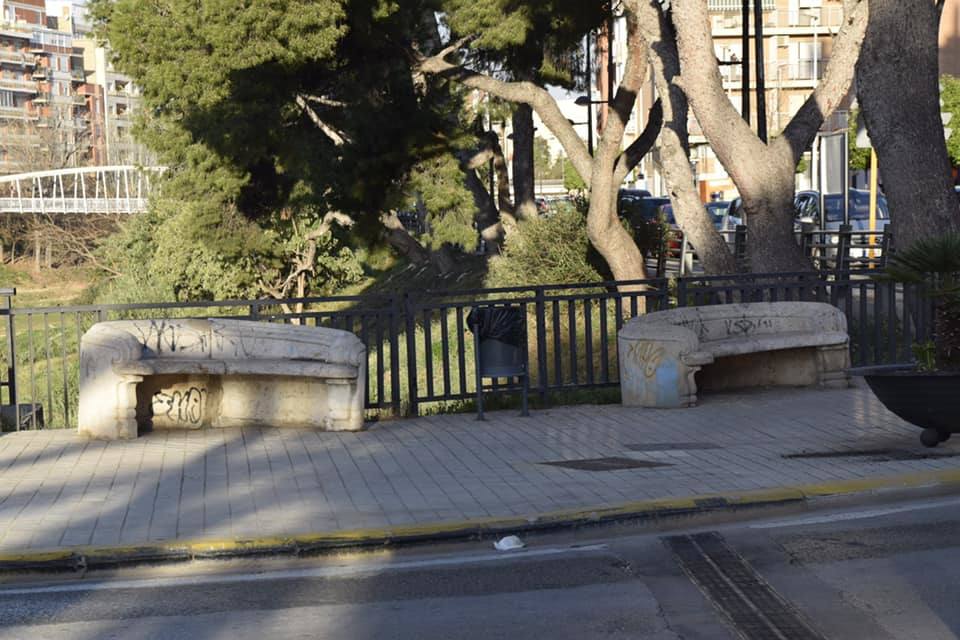 Los restos de la vieja plaza del Ayuntamiento de Valencia que están en Paiporta