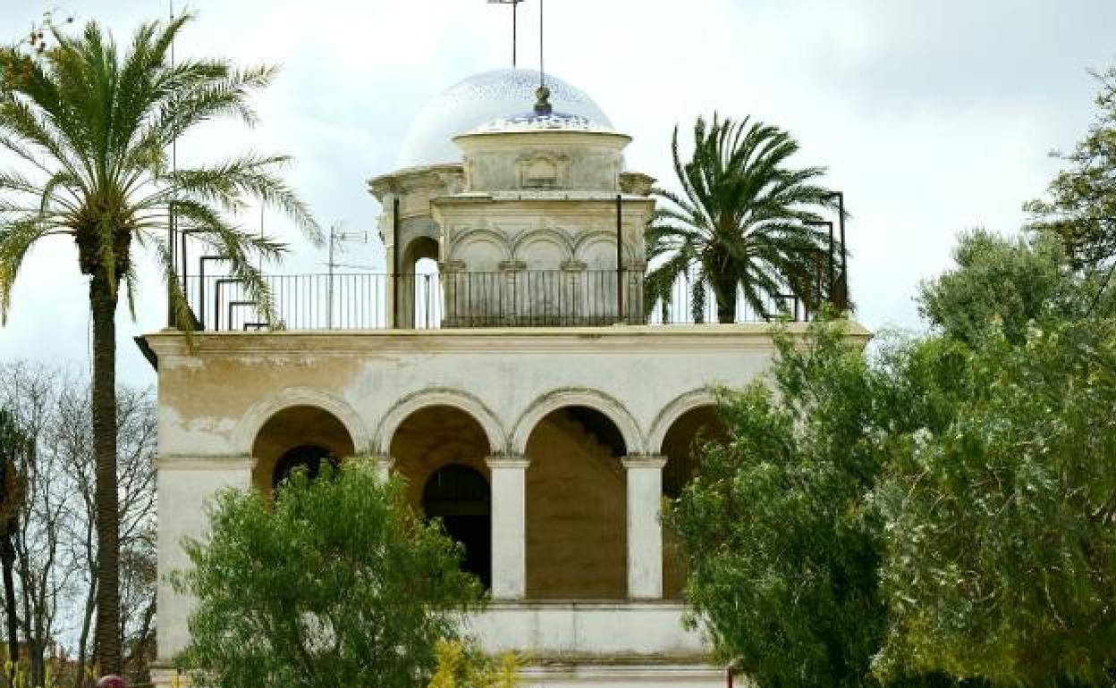 El antiguo chalé de Villa Amparo, ubicado en la carretera de Valencia. 