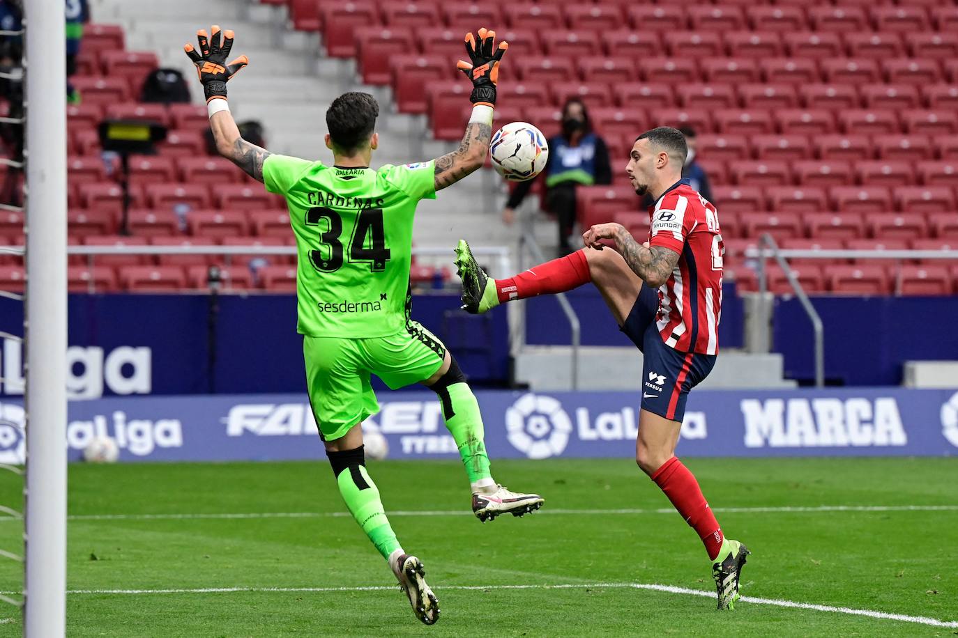 Fotos: Las mejores imágenes del Atlético de Madrid-Levante