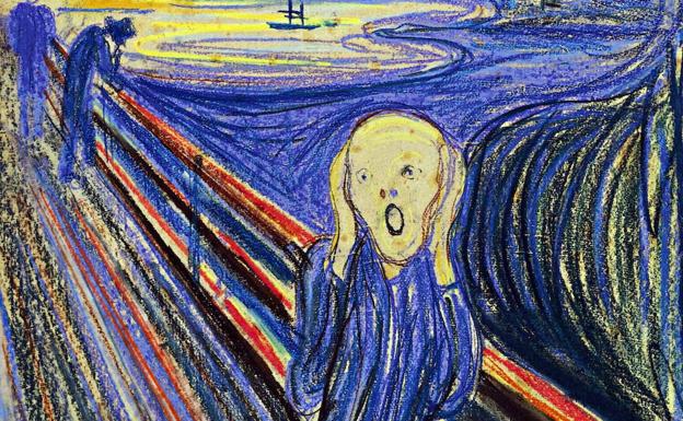 Munch escribió una enigmática frase oculta en 'El Grito'