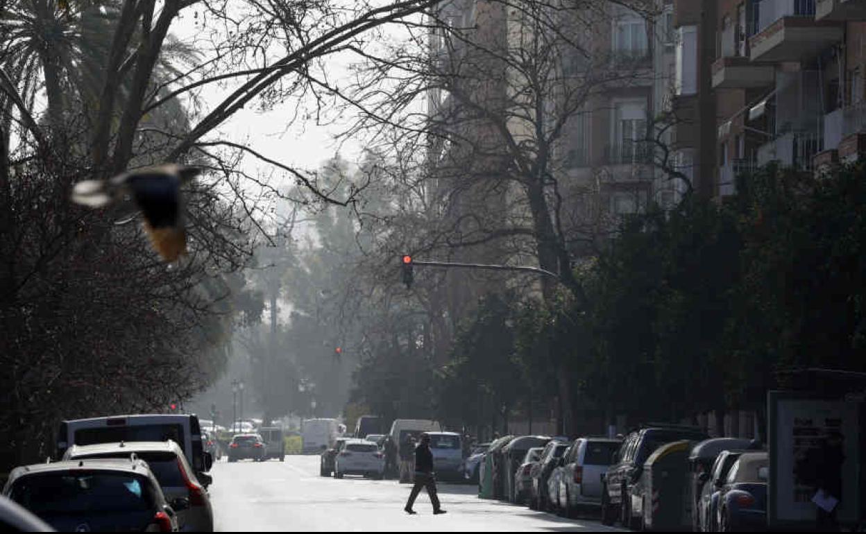 Calle Jacinto Benavente de Valencia.