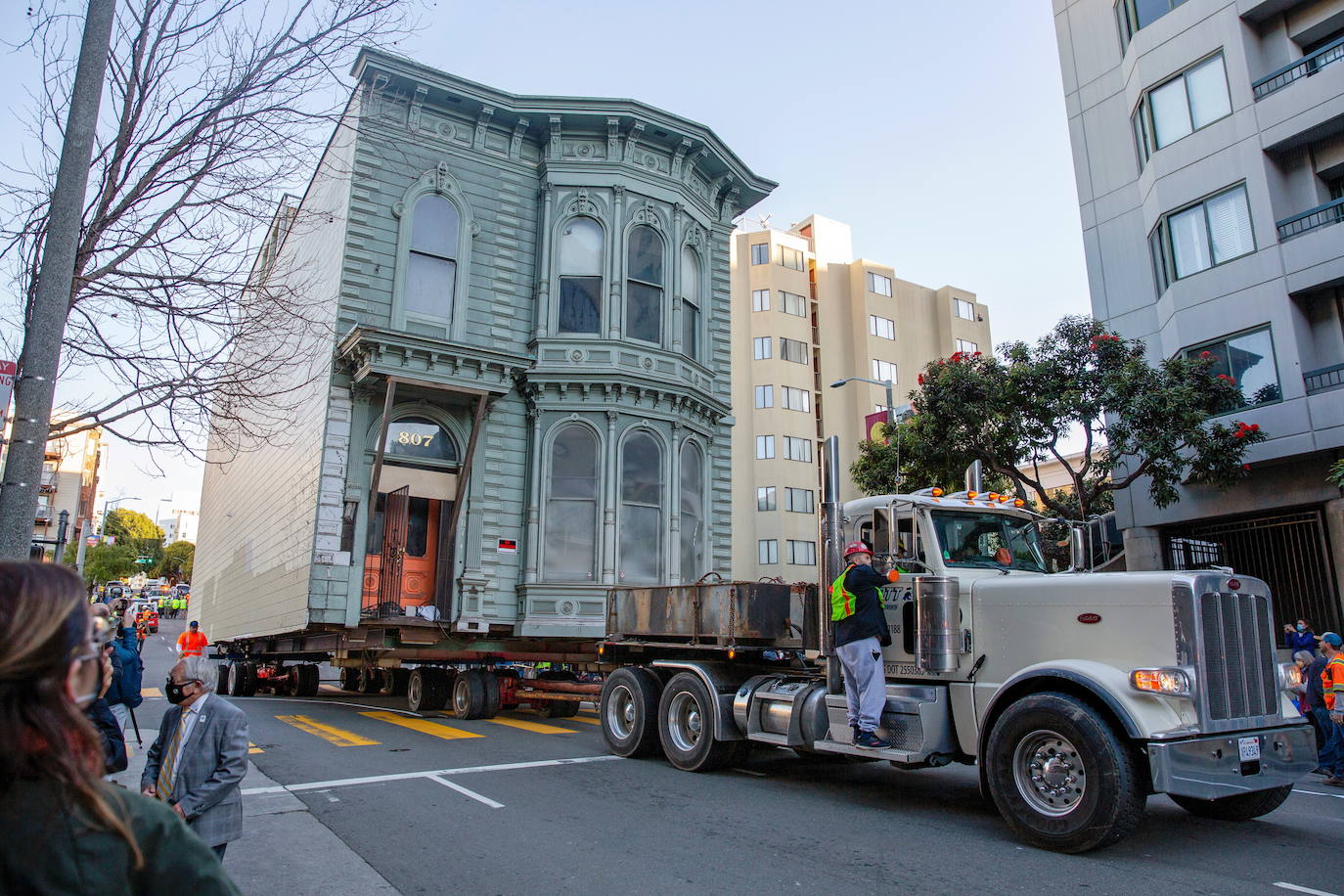 Espectacular mudanza en San Francisco. 