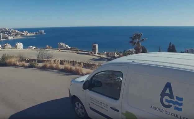 Coche eléctrico de Aigües de Cullera