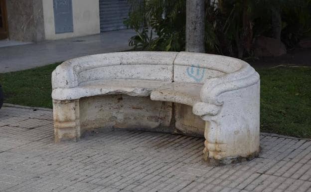 Imagen. Los restos de la vieja plaza del Ayuntamiento de Valencia que están en Paiporta