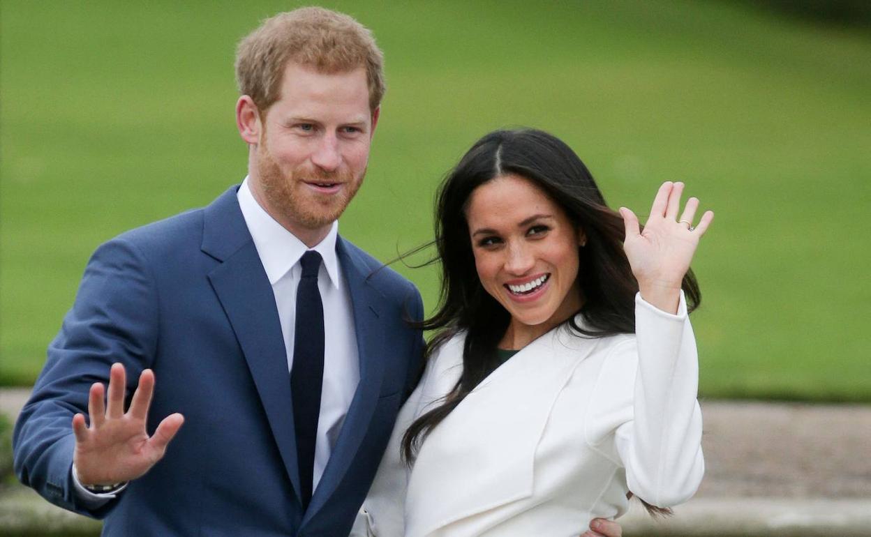 El príncipe Harry y Meghan Markle.