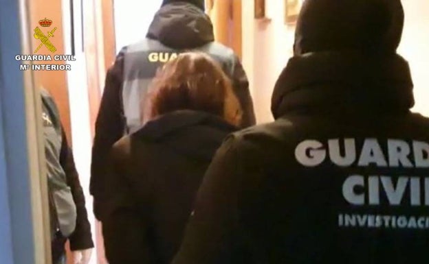 Uno de los cuatro detenidos en la narcosala de Torrevieja. 