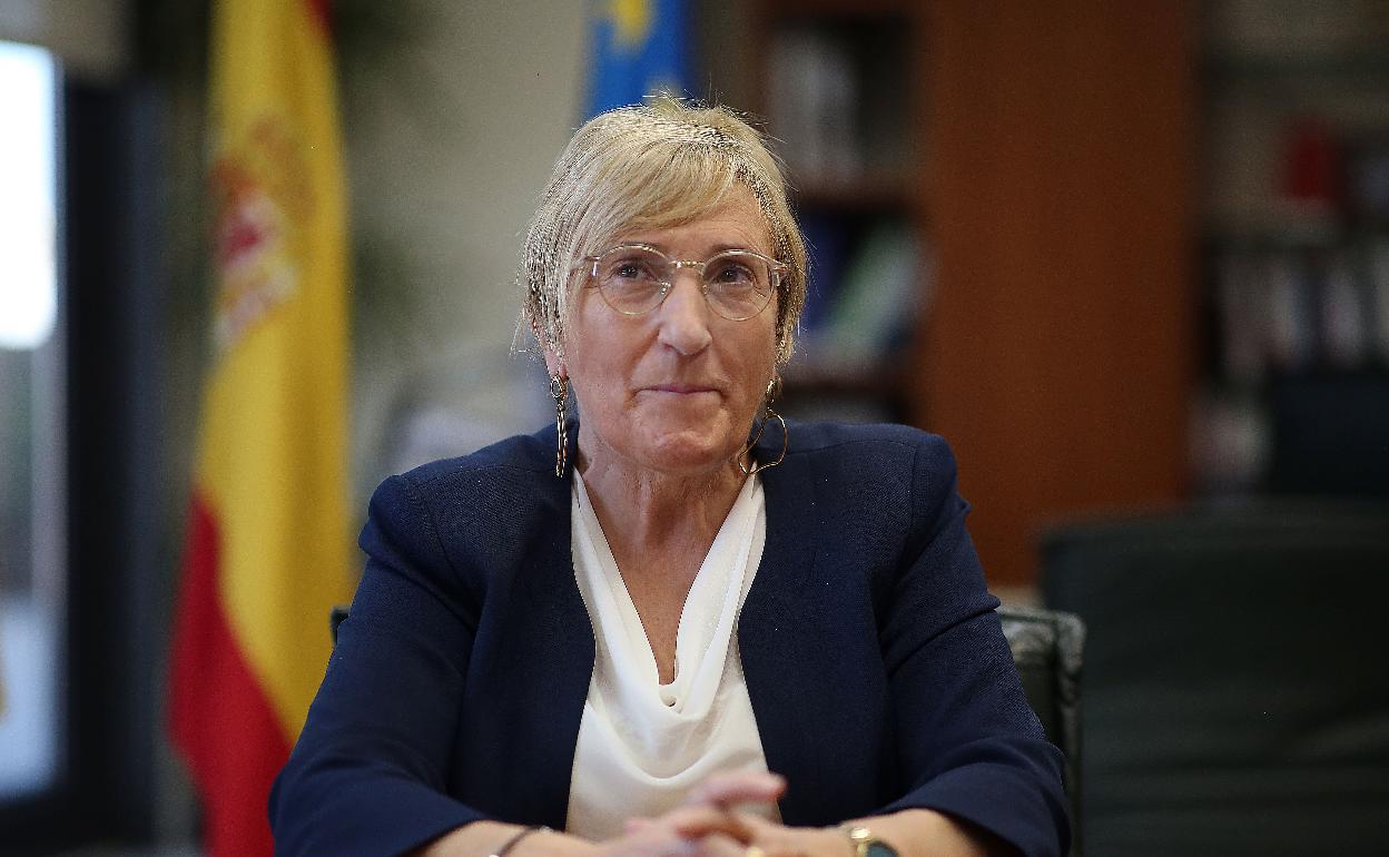 La consellera de Sanidad, Ana Barceló. 