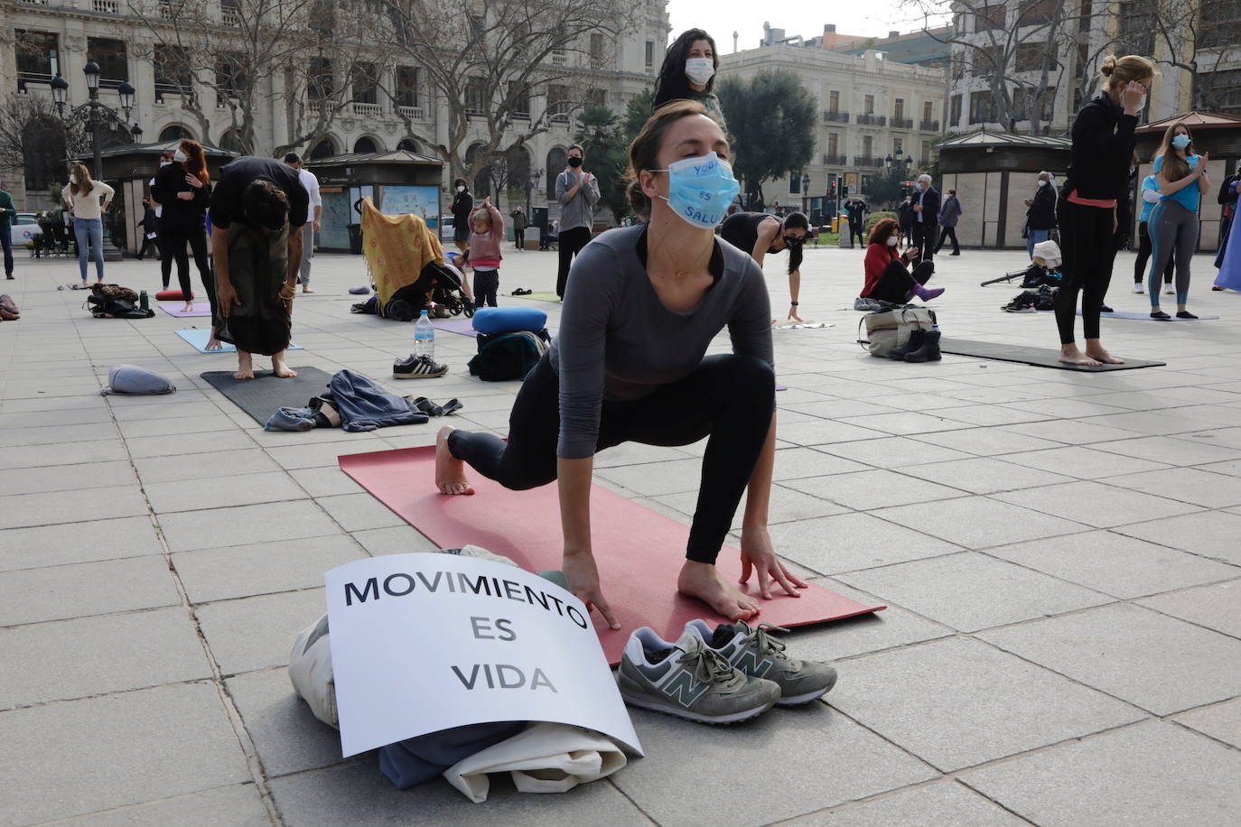 Protesta del sector en Valencia