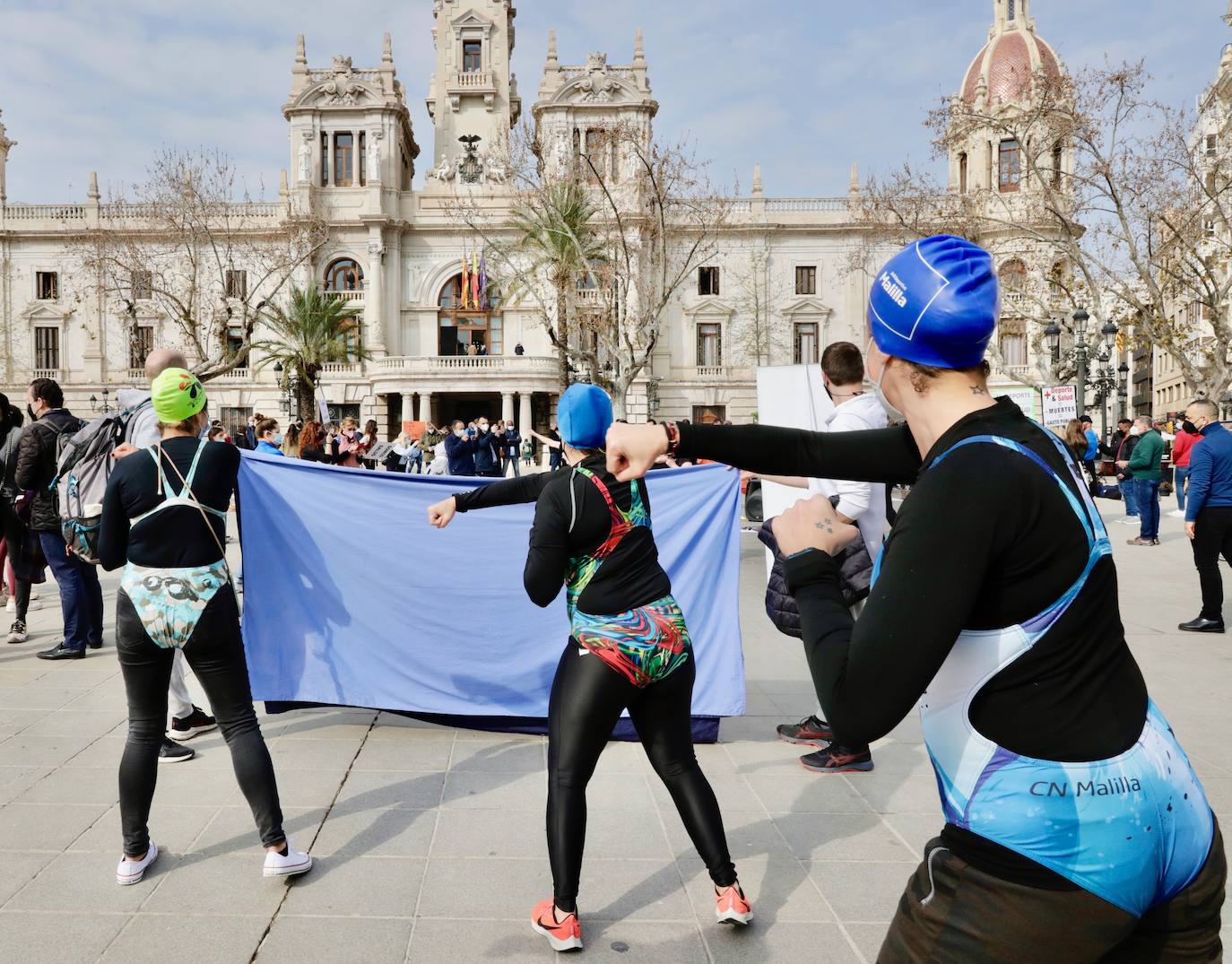 Protesta del sector en Valencia