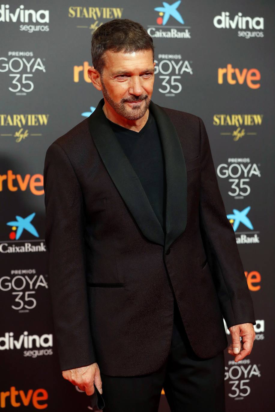 El actor y presentador de la ceremonio Antonio Banderas.