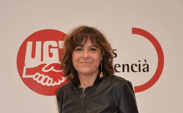 Pilar Mora Martínez, secretaria de formación, empleo e igualdad de género de UGT-PV. 