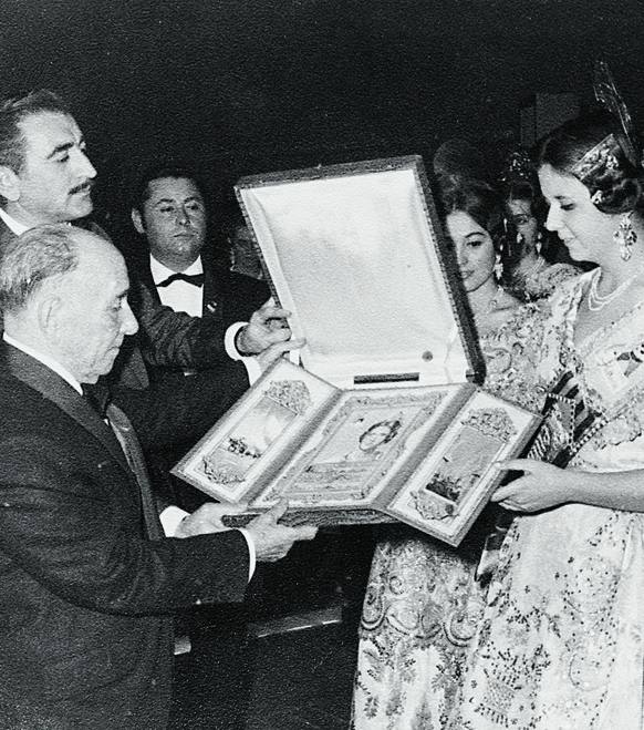 Mariló Uso, reina del parador en el año 1962.